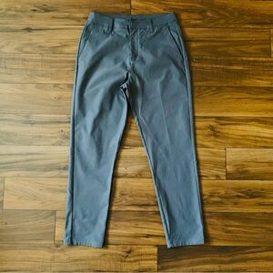 BYLT Premium Basics Executive Pant Grey Chino Performance Pants Size 30